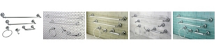 Kingston Brass Naples 18-Inch and 24-Inch Towel Bar Bathroom Accessory Set in Polished Chrome
